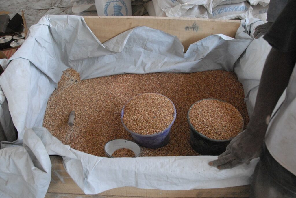 Box of grains